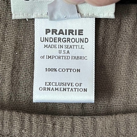 Prairie Underground Lagenlook Women Dolman Sleeve Minimalist Relaxed Blouse M/L - Picture 5 of 10